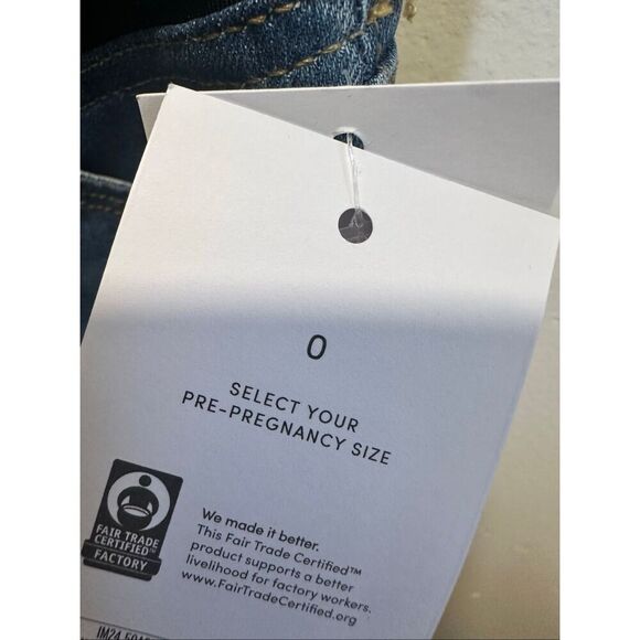 Ingrid & Isabel Over The Belly High Rise Flare Maternity Jeans Size 0 - Picture 6 of 8